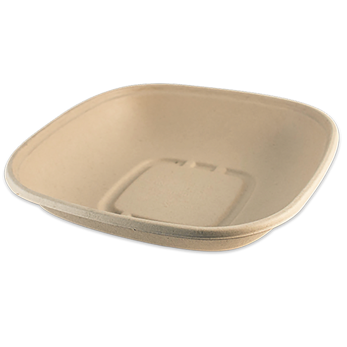 World Centric 32 oz Fiber Square Bowl  | 310-Series | 400/cs
