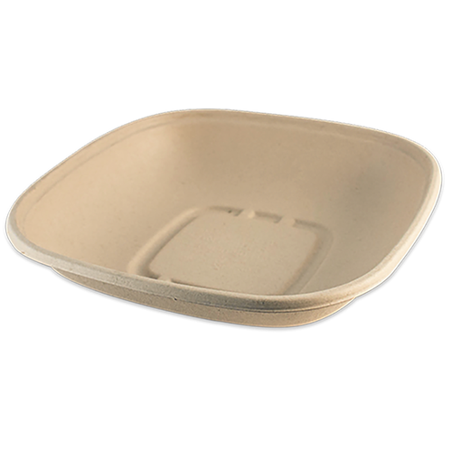 World Centric 32 oz Fiber Square Bowl  | 310-Series | 400/cs