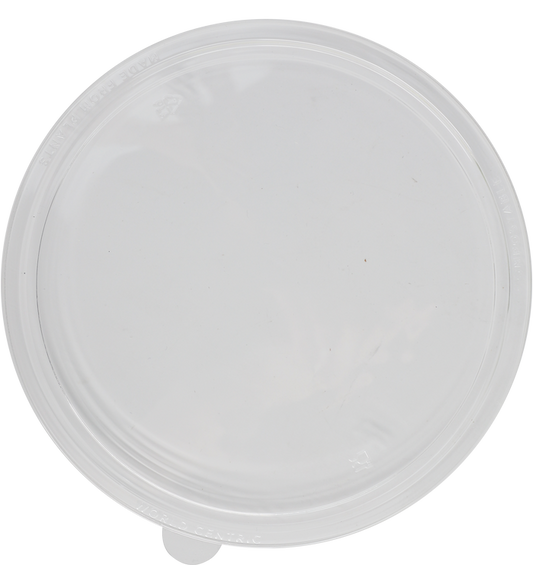 World Centric 432-Series Lid - PLA - 32 oz Wide Bowls, Clear | 300/cs