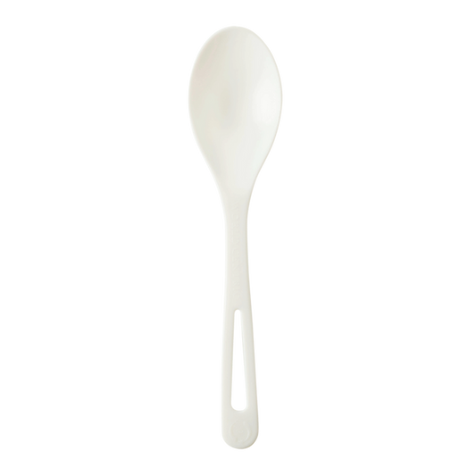 World Centric 6" PLA Tasting Spoon - 120˚F | 1000/cs