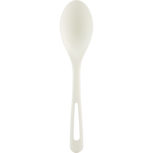 World Centric 6” TPLA Spoon with Ribbing | 1000/cs