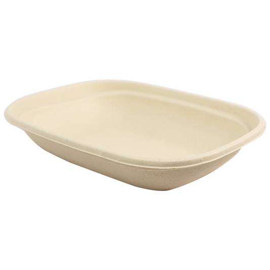 World Centric 8.7x6.7x1.7 in (20 oz) Fiber Box  | 210-Series | 400/cs
