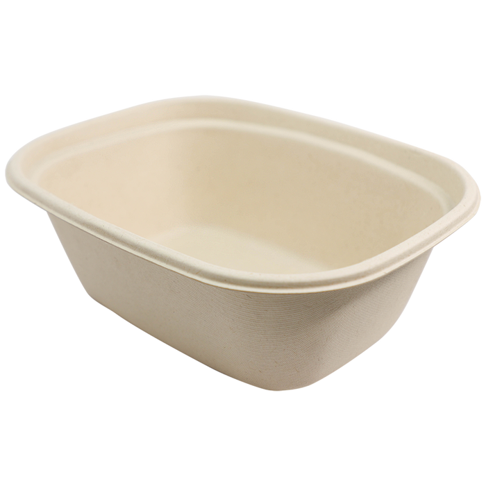 World Centric 8.7x6.7x3.1 in (48 oz) Fiber Box  | 210-Series | 400/cs