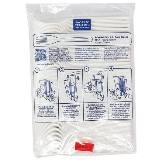 World Centric Fork refill sleeve | 1000/cs