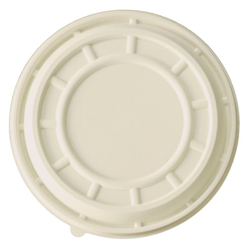 World Centric ZA12-Series Lid - Fiber - 12” PizzaRound | 200/cs
