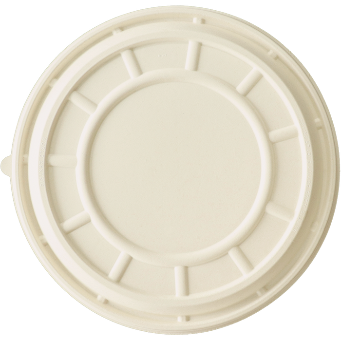 World Centric ZA14-Series Lid - Fiber  - 14” PizzaRound | 100/cs