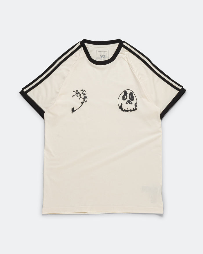 Y-3 Chito Graphic Cali Tee - Chalk White