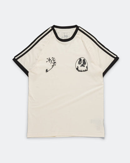 Y-3 Chito Graphic Cali Tee - Chalk White