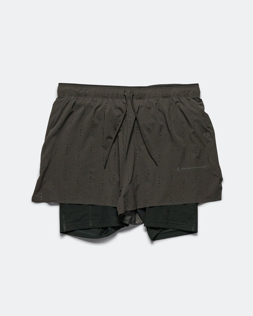 Zero 2-in-1 Shorts x PAF - Molasses/Black