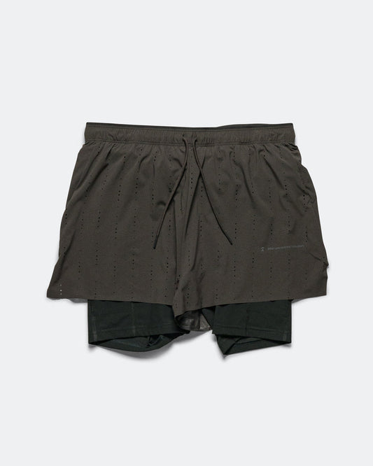 Zero 2-in-1 Shorts x PAF - Molasses/Black