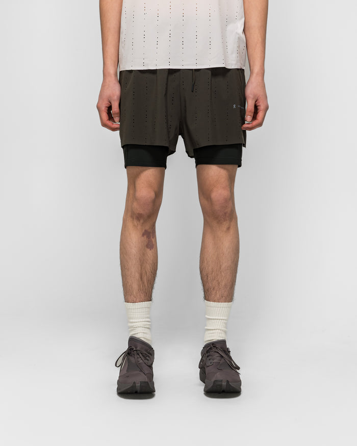 Zero 2-in-1 Shorts x PAF - Molasses/Black